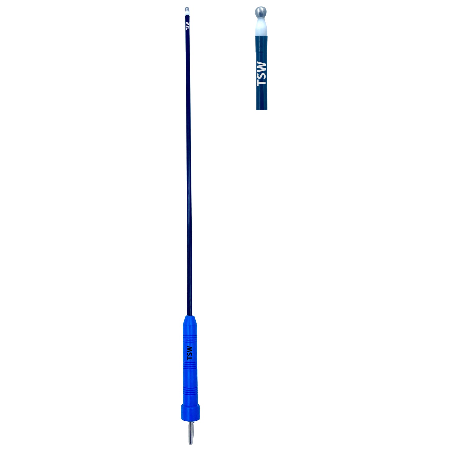 Laparoscopic Ball Hook Monopolar Electrode 5mm x 330mm with insulated shaft for electrosurgical procedures