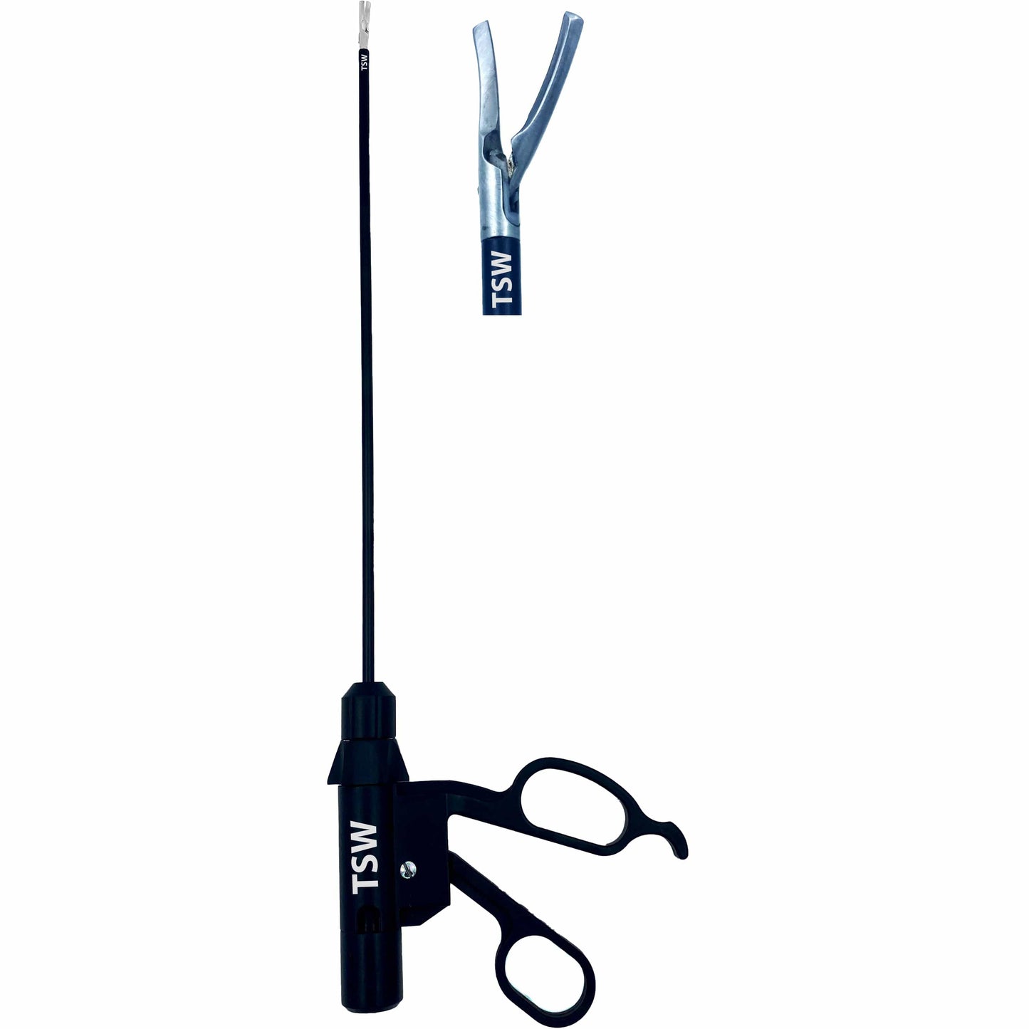 Laparoscopic Bipolar Shearer Forceps – 5mm electrosurgical instrument with rotatable insulated shaft for vessel sealing and cutting