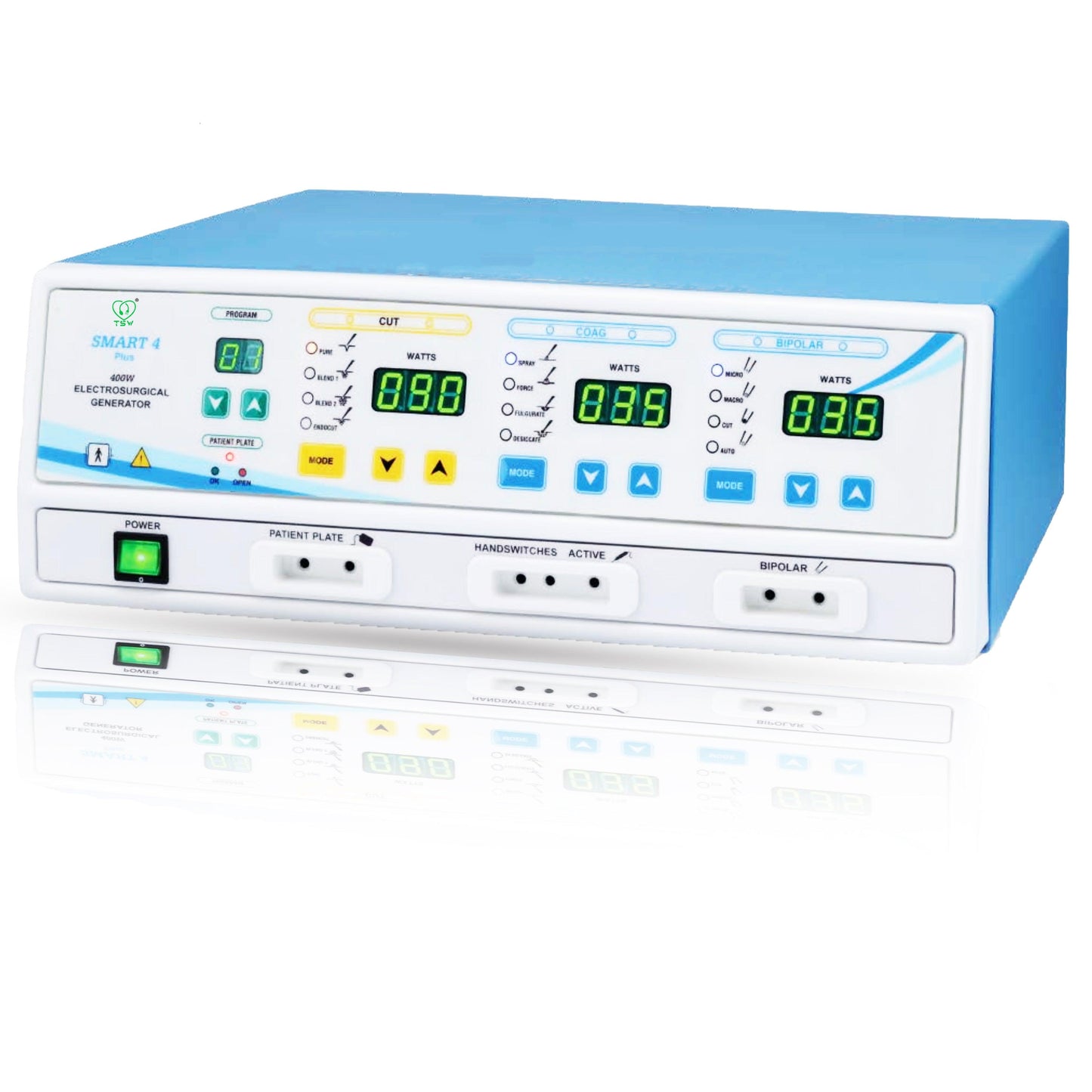 Smart 4 Plus Cautery Machine 400 Watt Bipolar & Monopolar Digital Electrosurgical Generator - Tannu Surgical Works