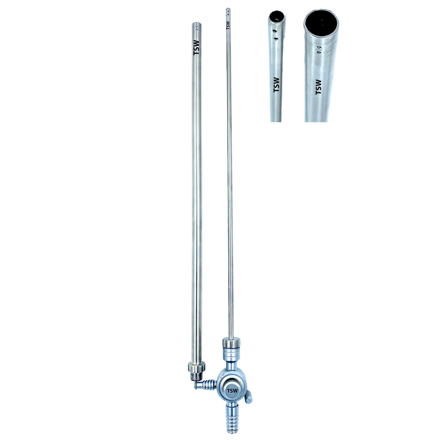 Laparoscopic Two Way Thumb Suction & Irrigation Cannula