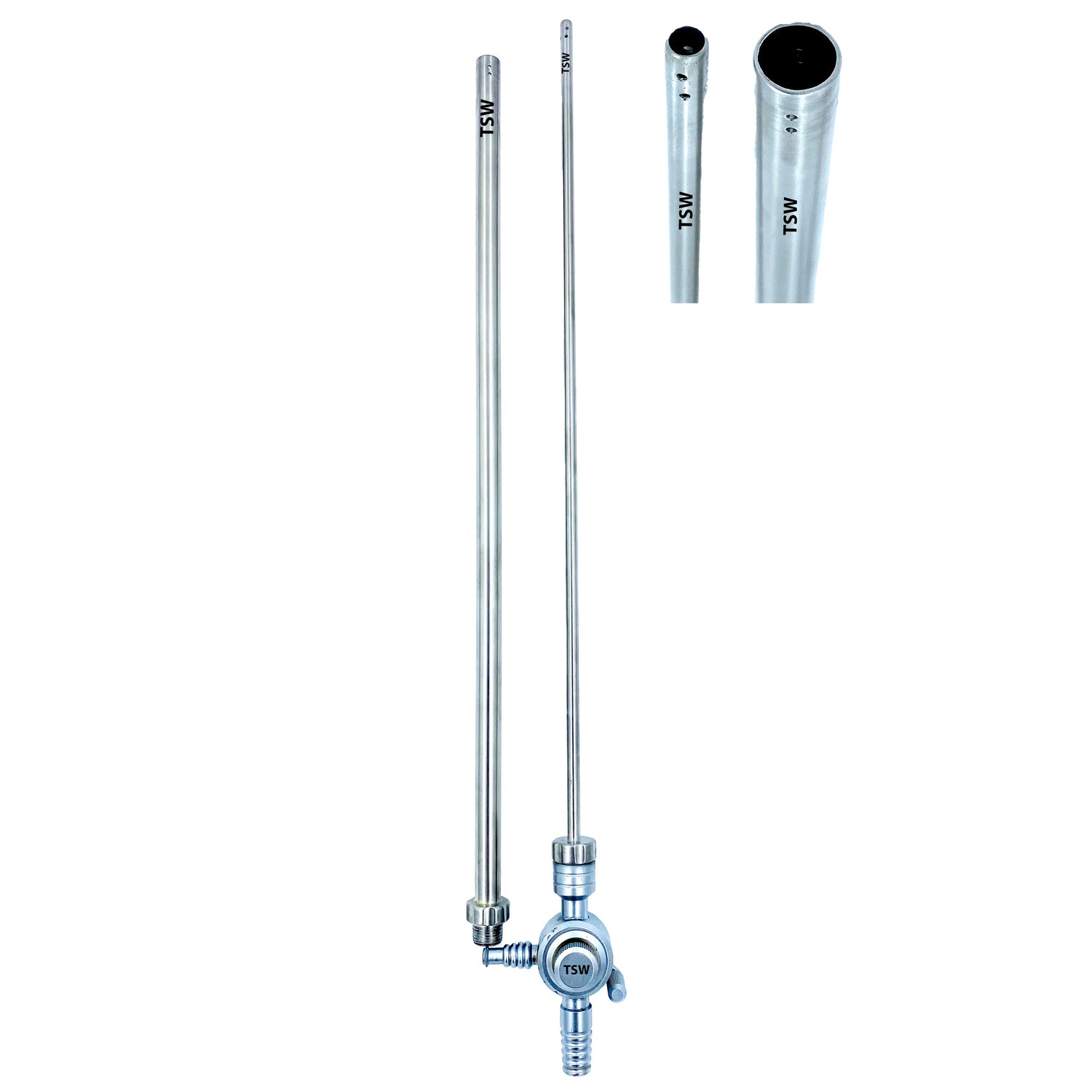 Laparoscopic Two Way Thumb Suction & Irrigation Cannula