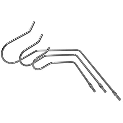 Scope holder and fixation component detail for Nathanson retractor system