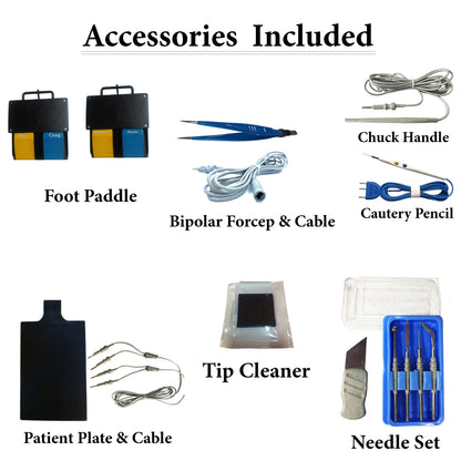 Crown Vessel Sealing System Cautery Machine & Saline Bipolar TURP Electrosurgical Generator