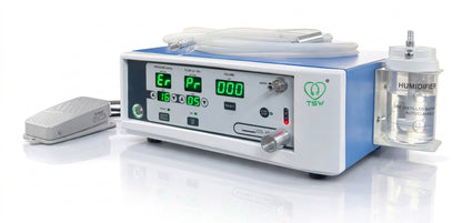 TSW 40L CO₂ insufflator complete set with smoke evacuator warmer humidifier and foot switch