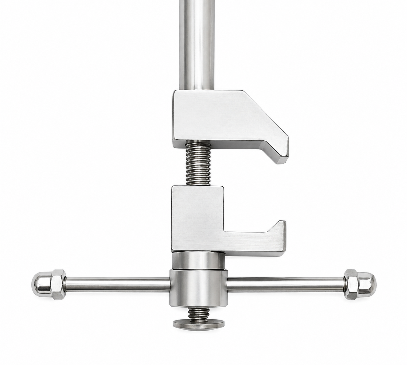 TSW rigid liver retractor arm and scope-holder feature detail