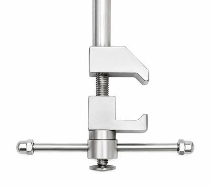 TSW rigid liver retractor arm and scope-holder feature detail