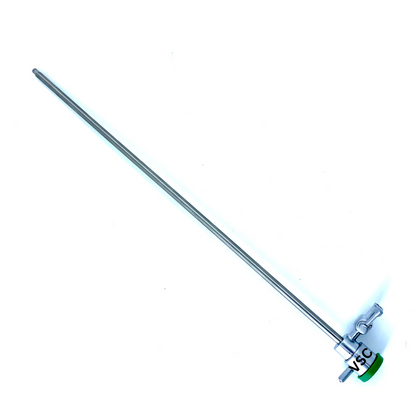 Single-channel diagnostic hysteroscopy sheath for compatible scopes