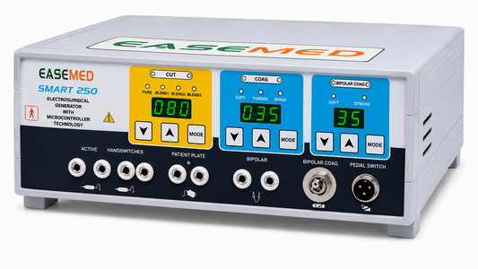 EASEMED Smart-250 250W electrosurgical generator digital monopolar bipolar cautery machine