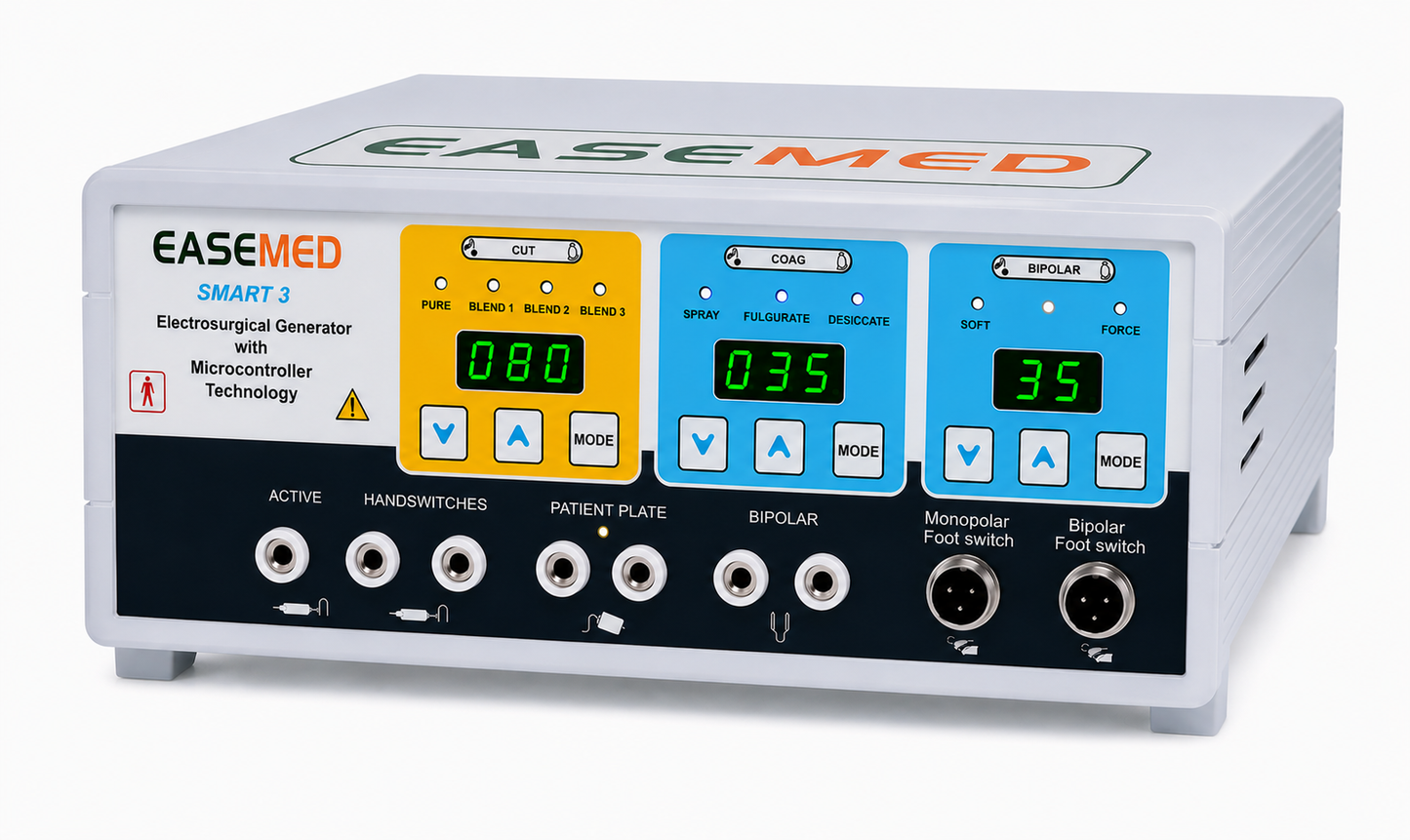 EASEMED Smart-3 300W electrosurgical generator digital monopolar bipolar cautery machine