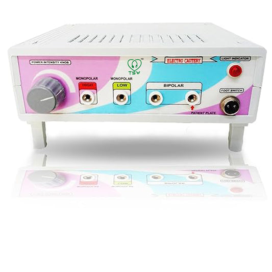 Electro Skin Cautery Machine for removing warts, skin tags, and corns – bipolar and monopolar modes, dermatology and cosmetic use.