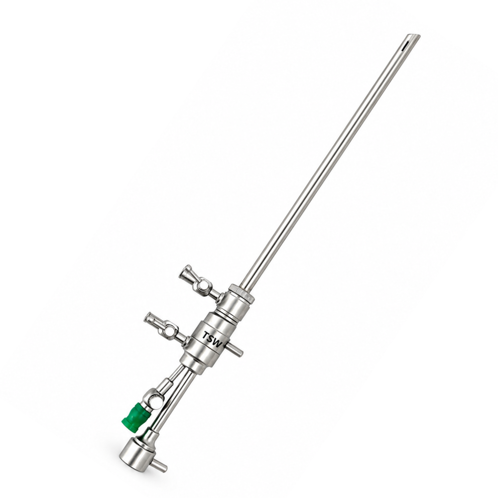 TSW 4mm operative sheath connection and instrument-access product detail