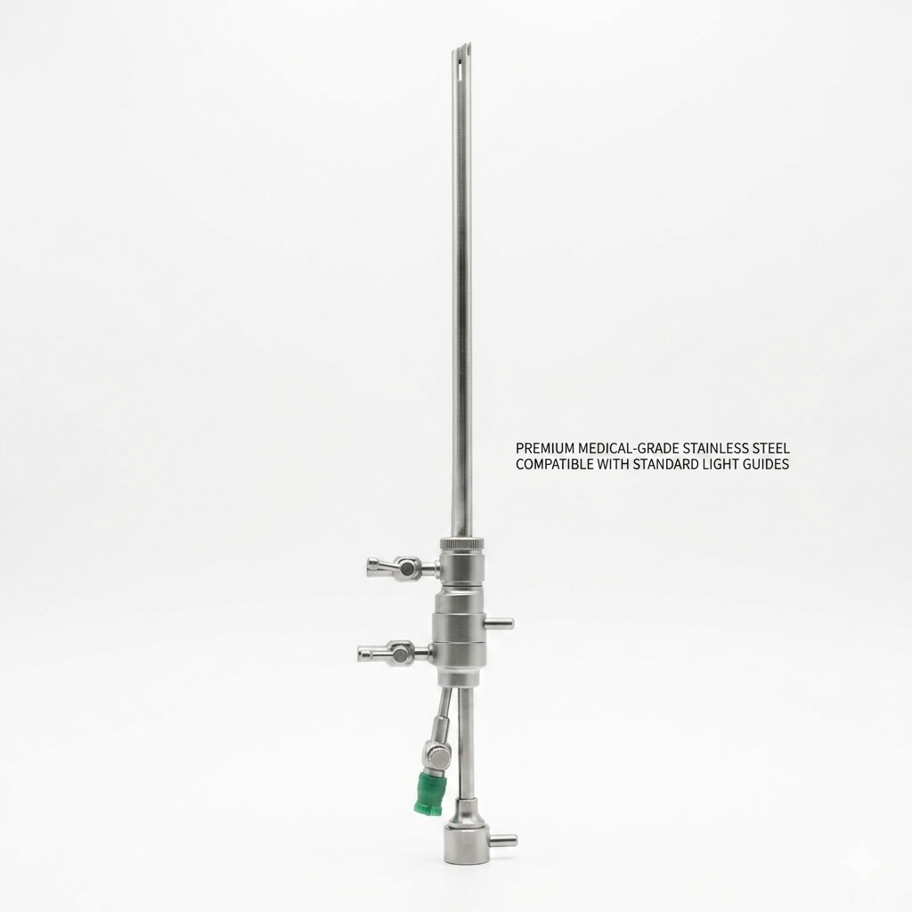 TSW operative sheath full product view for compatible hysteroscopy systems