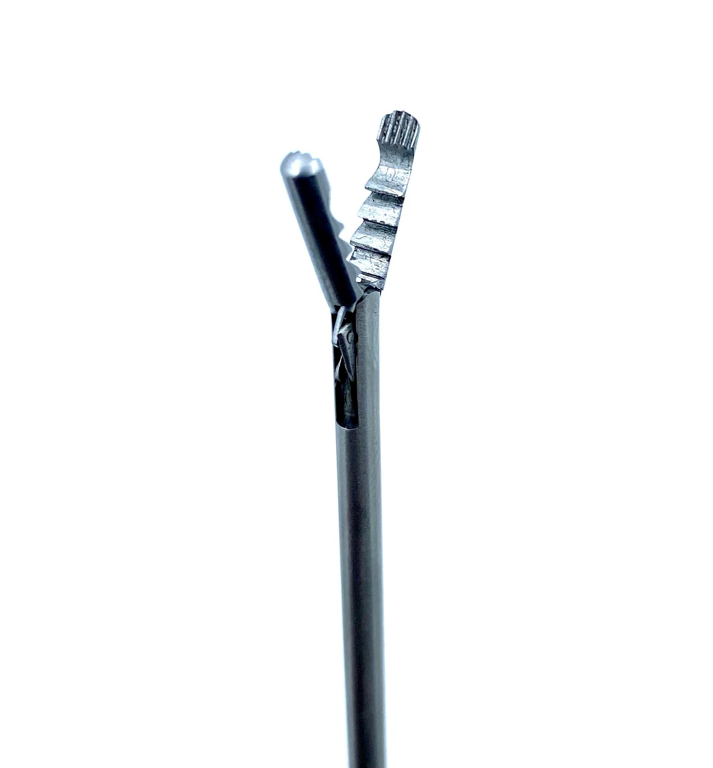 PCNL urology forceps handle and shaft for controlled grasping and manipulation