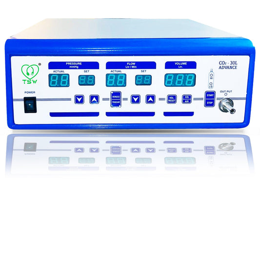 Laparoscopic Advance CO2 Insufflator with Inbuilt Regulator & Air Mode | 30 Liter - Tannu Surgical Works