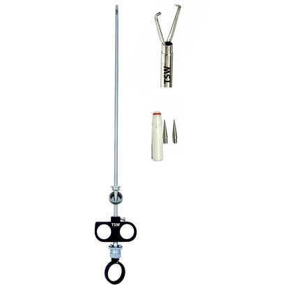 Laparoscopic Fallopian Ring Applicator for Single Puncture Female Sterilization – Stainless Steel Surgical Instrument