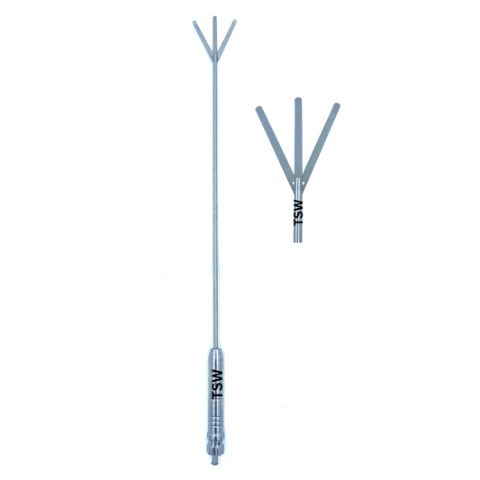 Laparoscopic Fan Retractor 3 Blade 5mm surgical instrument for minimally invasive surgery tissue retraction