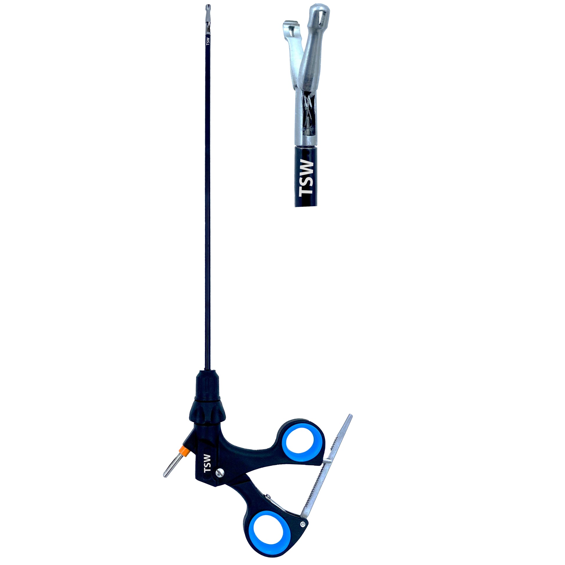 Laparoscopic Babcock Grasper Forceps with 5mm insulated handle and atraumatic jaws