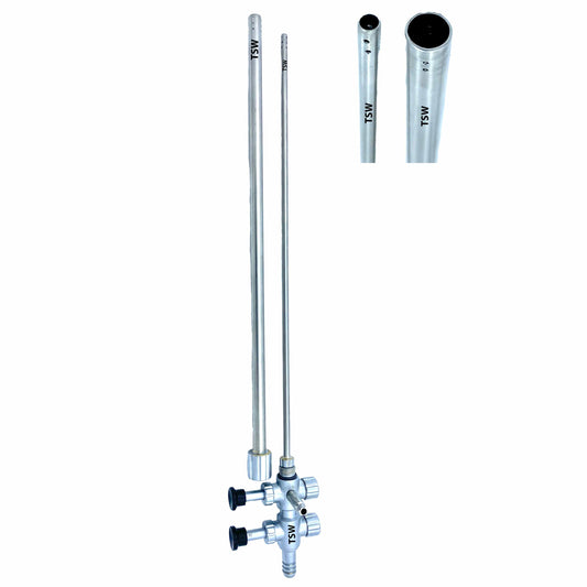 Laparoscopic Trumpet Suction Irrigation Instrument – 5mm reusable stainless steel surgical tool