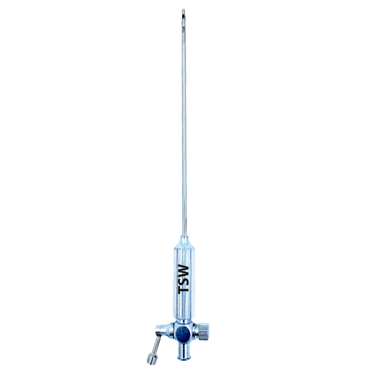 Laparoscopic Veress Needle stainless steel spring-loaded tip instrument for safe insufflation in minimally invasive surgery