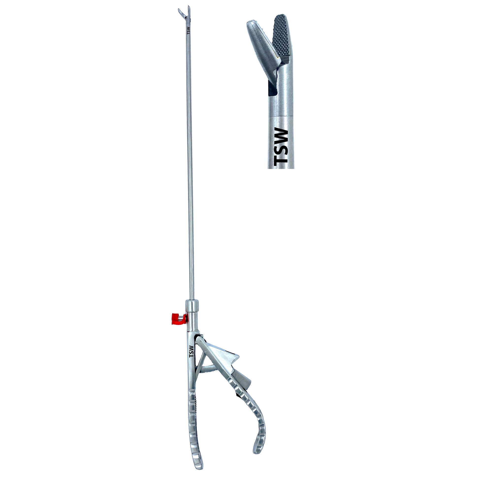 Laparoscopic Needle Holder with Straight Jaw for precise suturing in minimally invasive surgery – stainless steel instrument