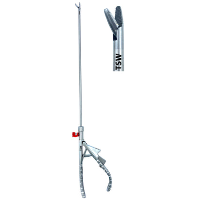Laparoscopic Needle Holder with Straight Jaw for precise suturing in minimally invasive surgery – stainless steel instrument