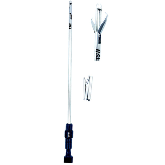 Mangeshkar Uterine Manipulator Tenaculum Forceps 10mm for gynecological laparoscopic surgery