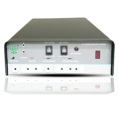 RF Radio High Frequency Bipolar Cautery Machine for precise electrosurgical cutting and coagulation in clinical and surgical use
