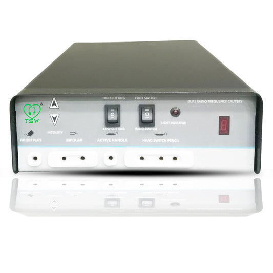 RF Radio High Frequency Bipolar Cautery Machine for precise electrosurgical cutting and coagulation in clinical and surgical use
