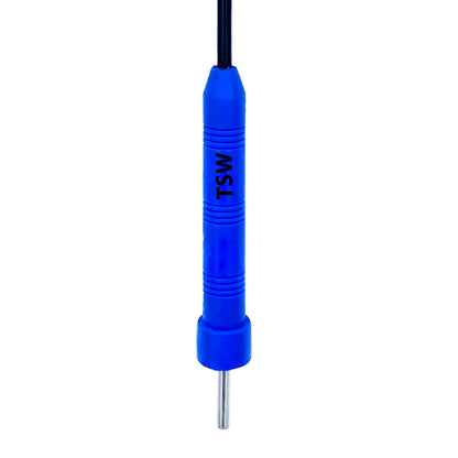 Laparoscopic monopolar spatula hook instrument for cutting dissection and coagulation