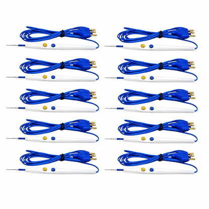 Universal-style 3-pin connector detail for compatible electrosurgical generators