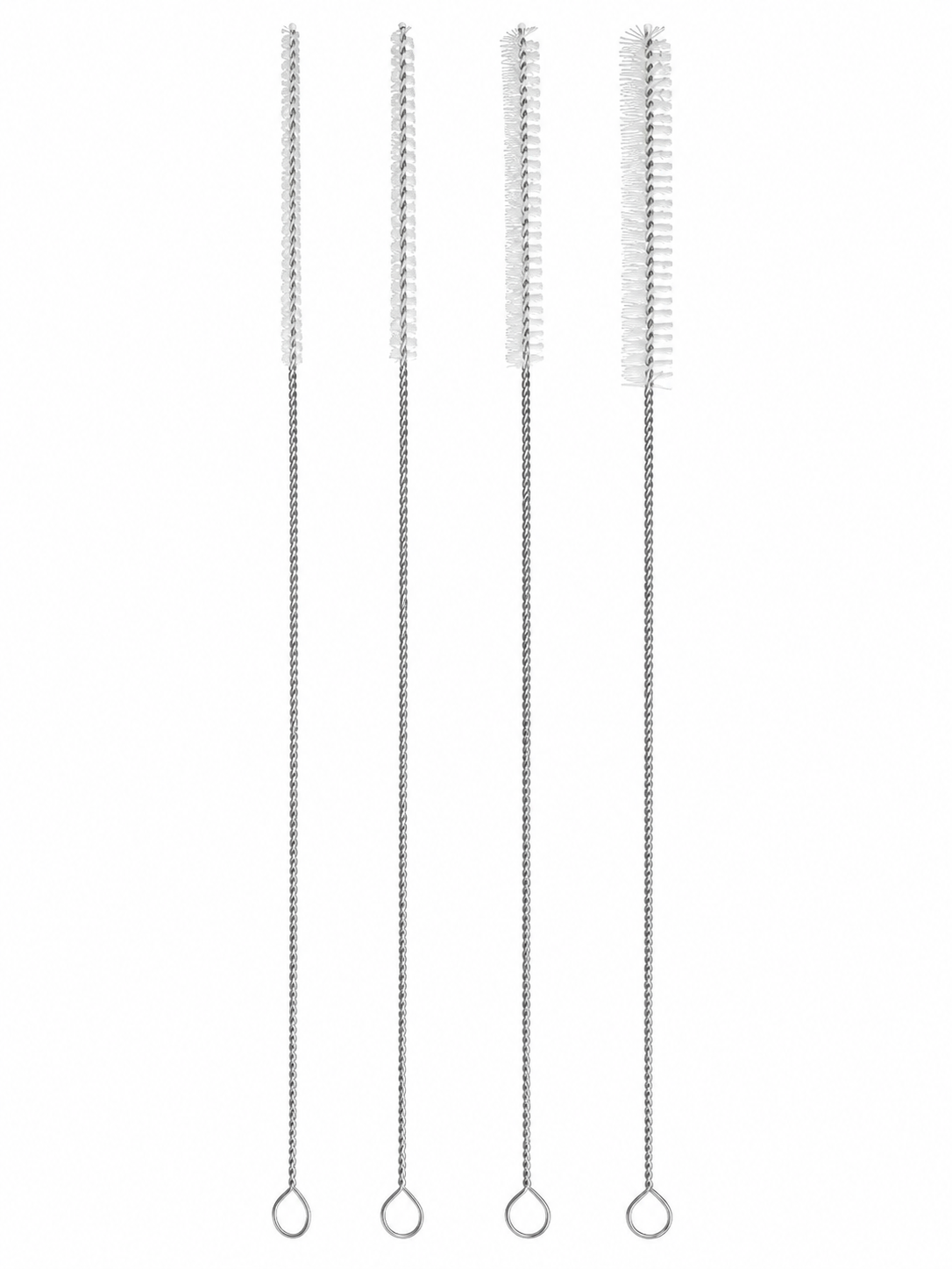 Laparoscopic and endoscopy fine-bore cleaning brush set of 4 sizes