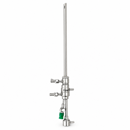 TSW reusable hysteroscopy operative sheath in 2.9mm and 4mm scope variants