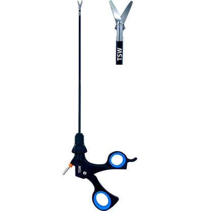 TSW laparoscopic curved scissor 5mm × 33cm reusable surgical instrument