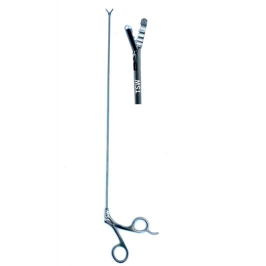 TSW PCNL alligator grasping forceps 3mm × 40cm full urology instrument view