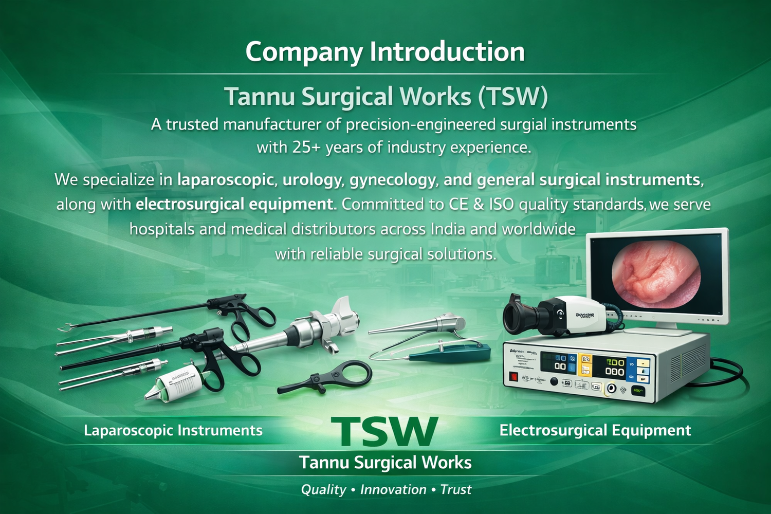 Tannu Surgical WOrks Company Introduction 