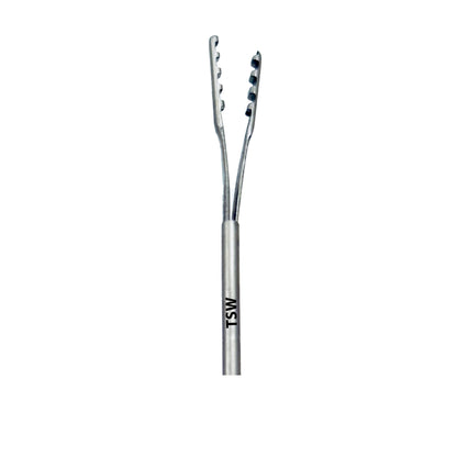 Laparoscopic minilap alligator grasper with compatible reducer accessories